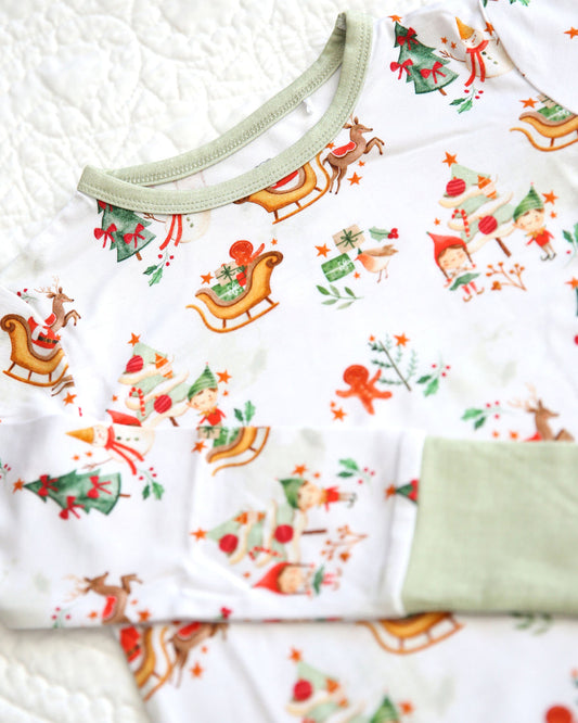 Little Snuggles Woodland Elves Pajamas