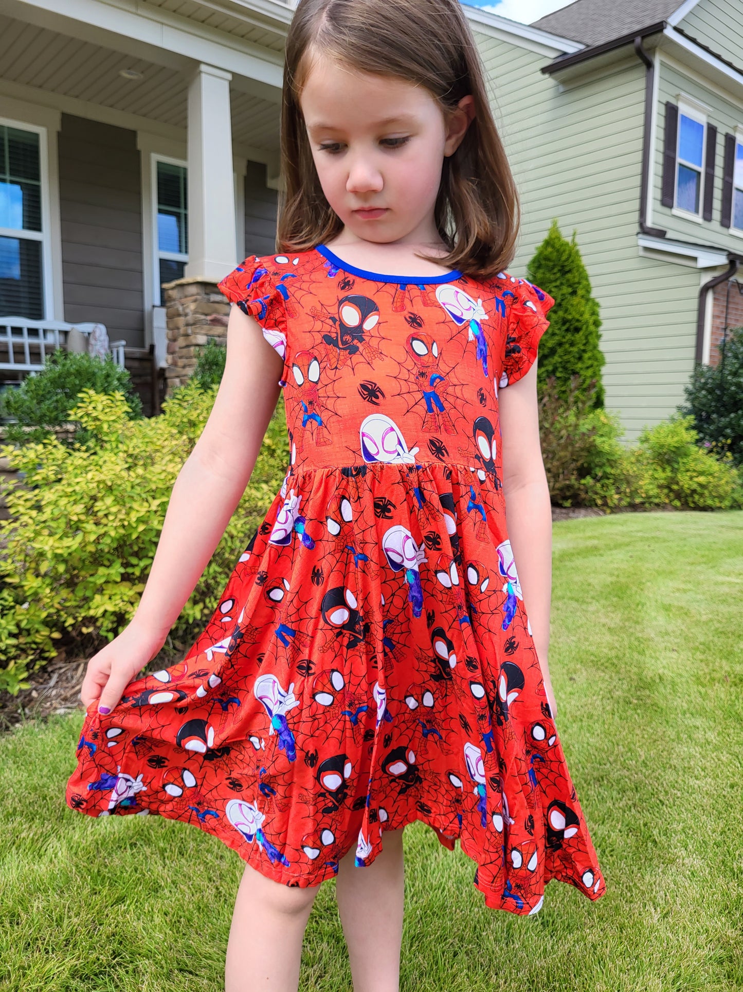 Little Snuggles Amazing Friends Bamboo Dress