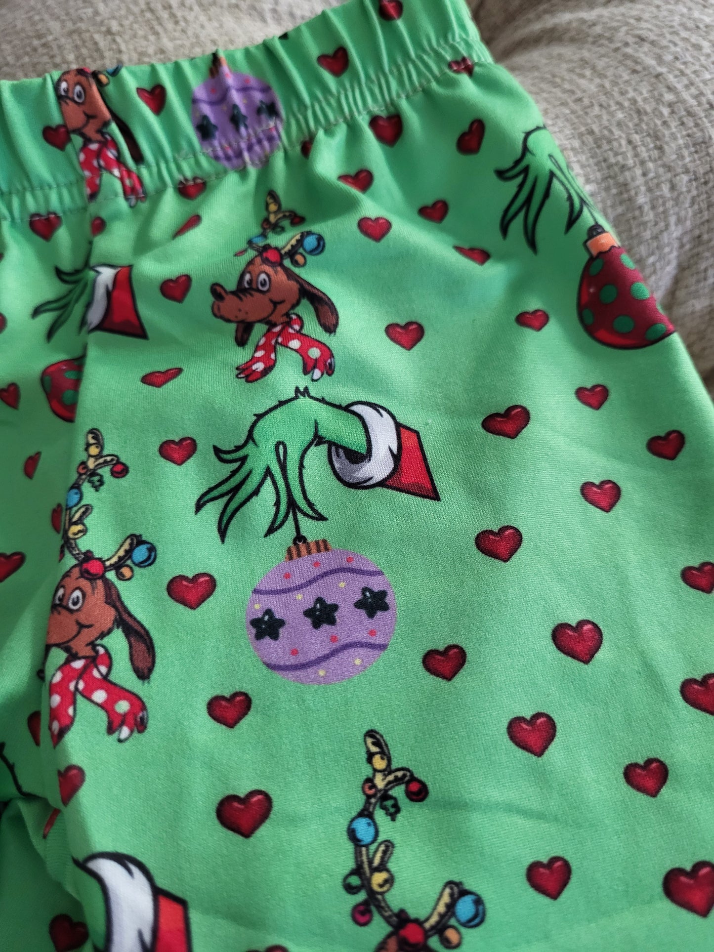 Bubbabeans Merry Grinchmas Leggings