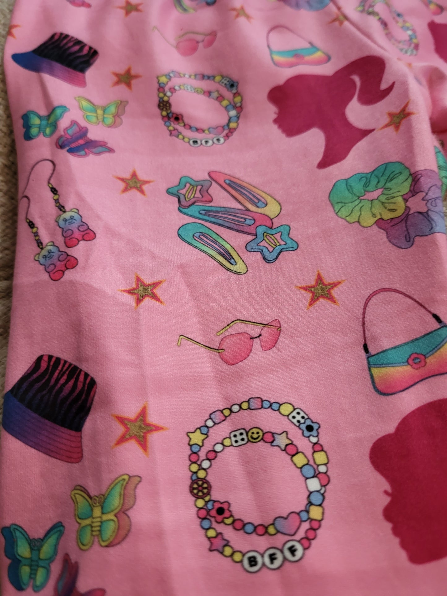 Bubbabeans Barbie World Leggings