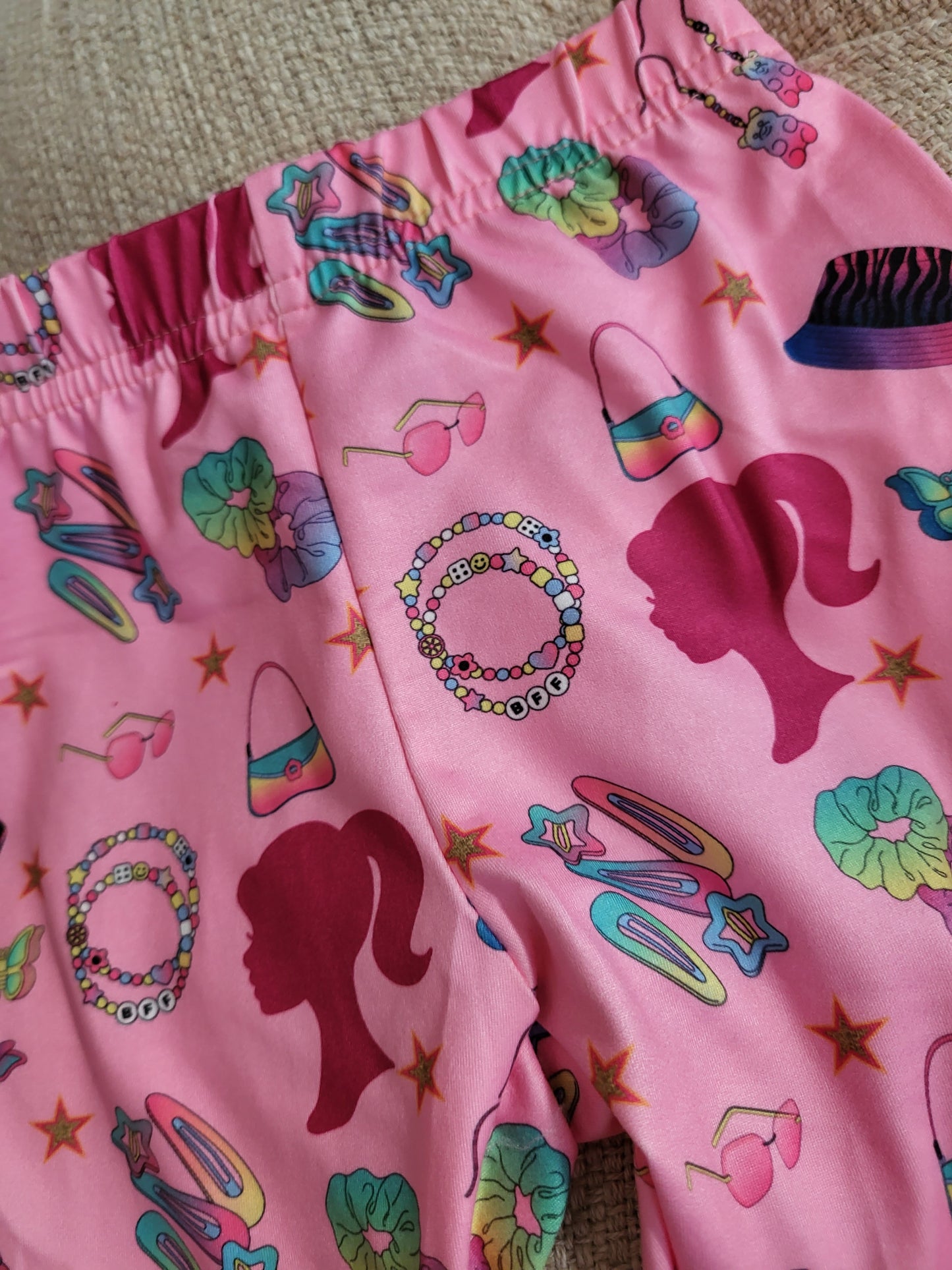 Bubbabeans Barbie World Leggings