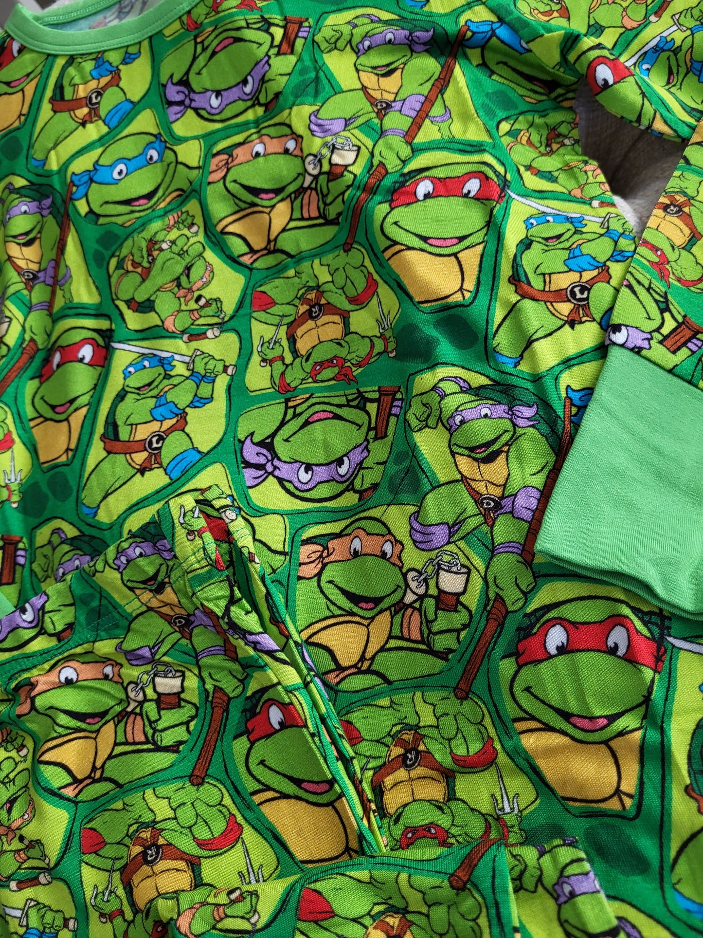 Little Snuggles Turtle Power Long-Sleeve Pajamas