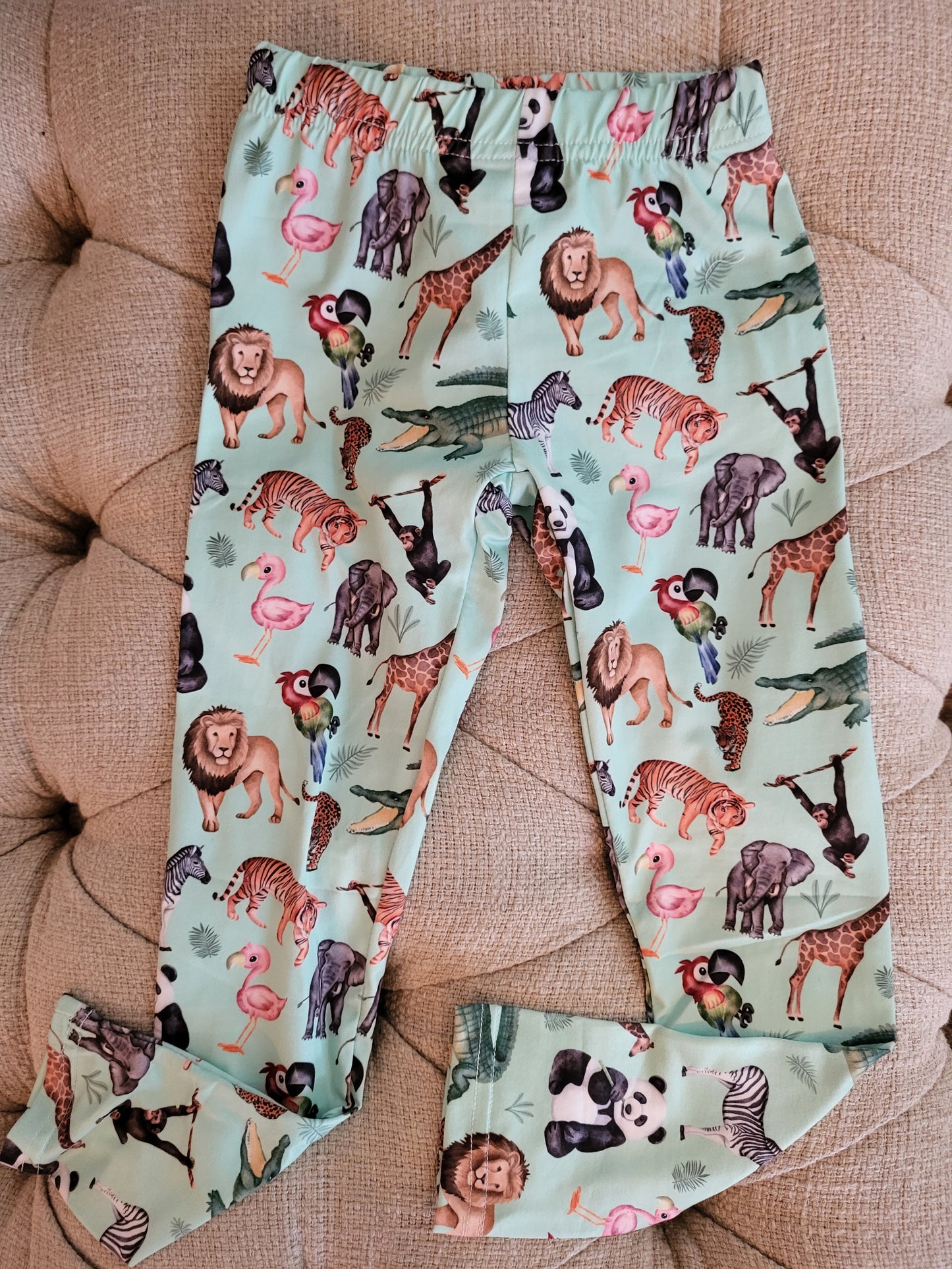 Bubbabeans Jungle Buddies Leggings