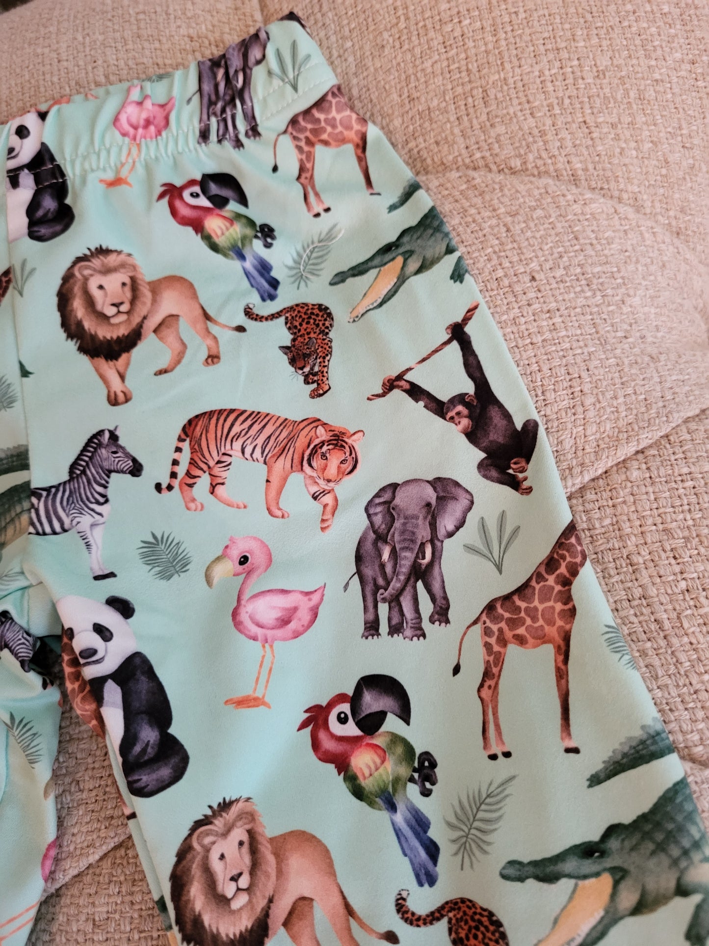 Bubbabeans Jungle Buddies Leggings