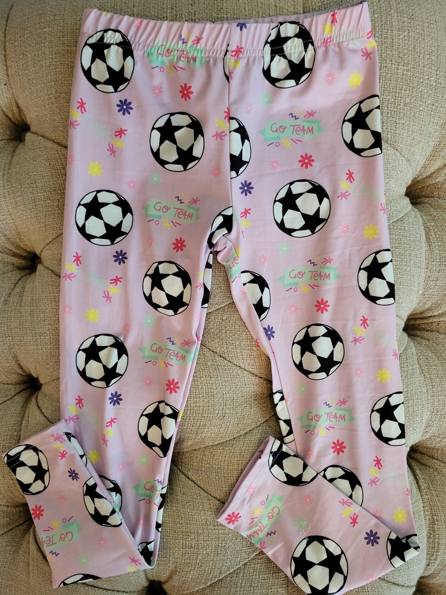 Bubbabeans Soccer Star Leggings