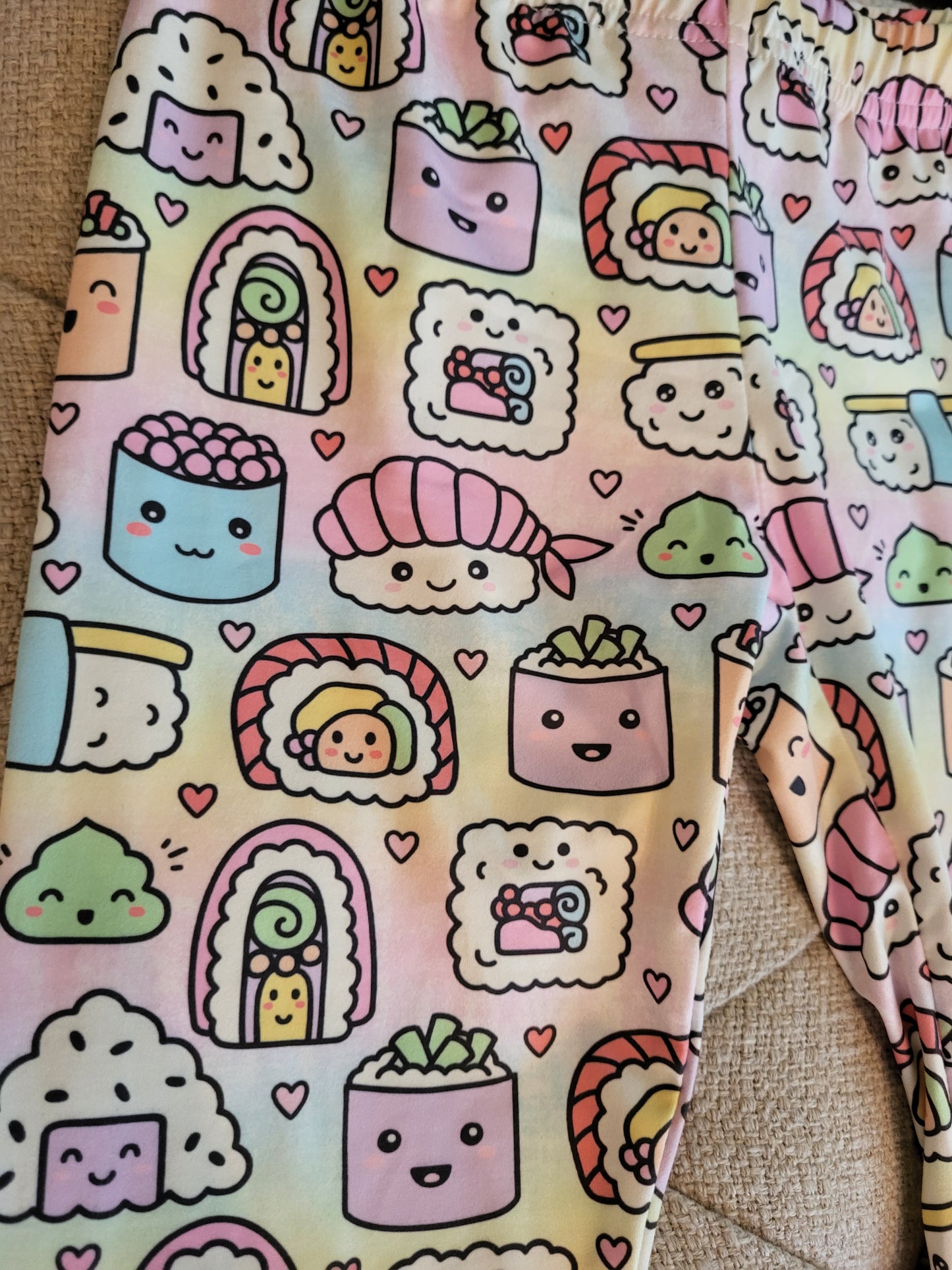 Bubbabeans Sushi Party Leggings