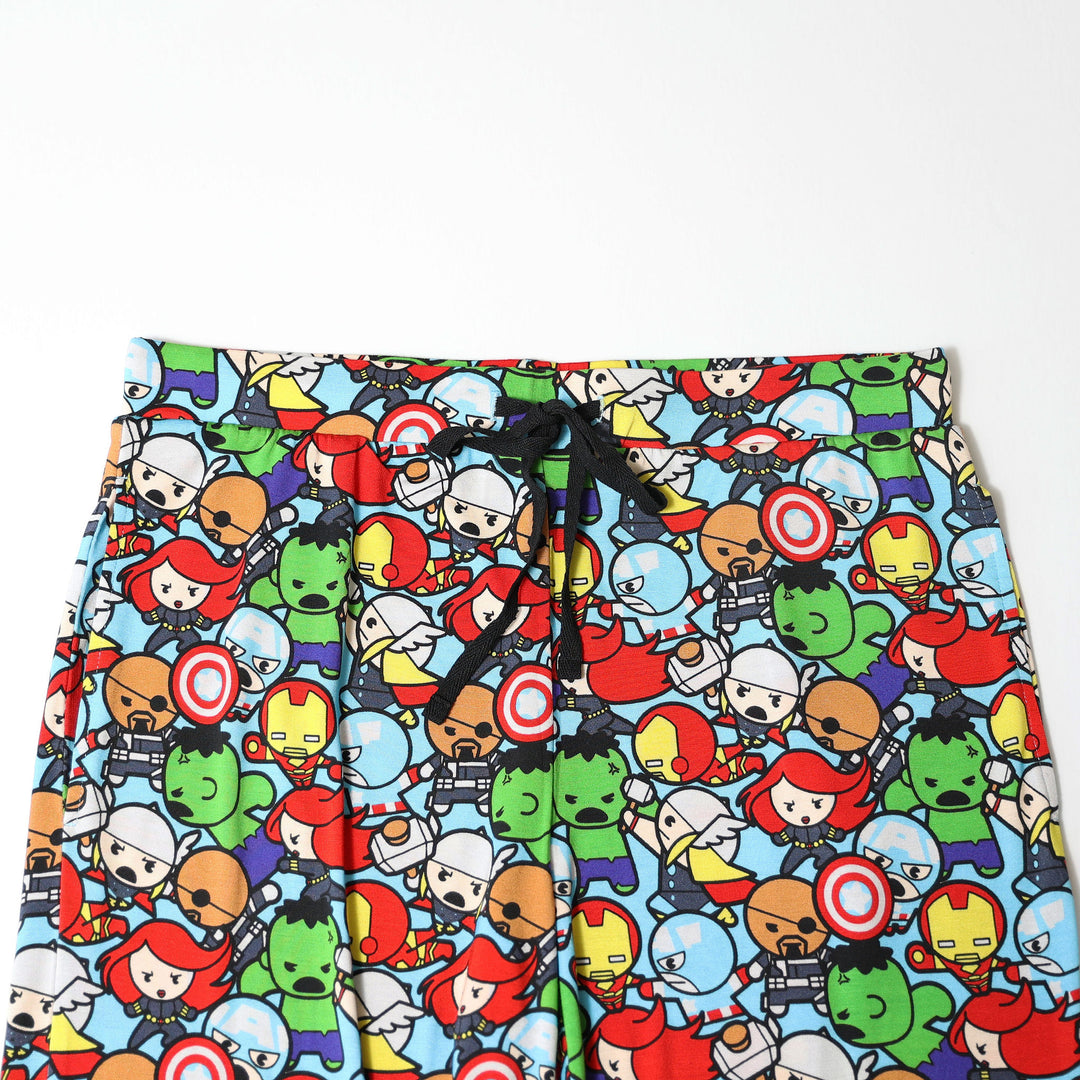 Little Snuggles Comic Heroes Adult Lounge Pants