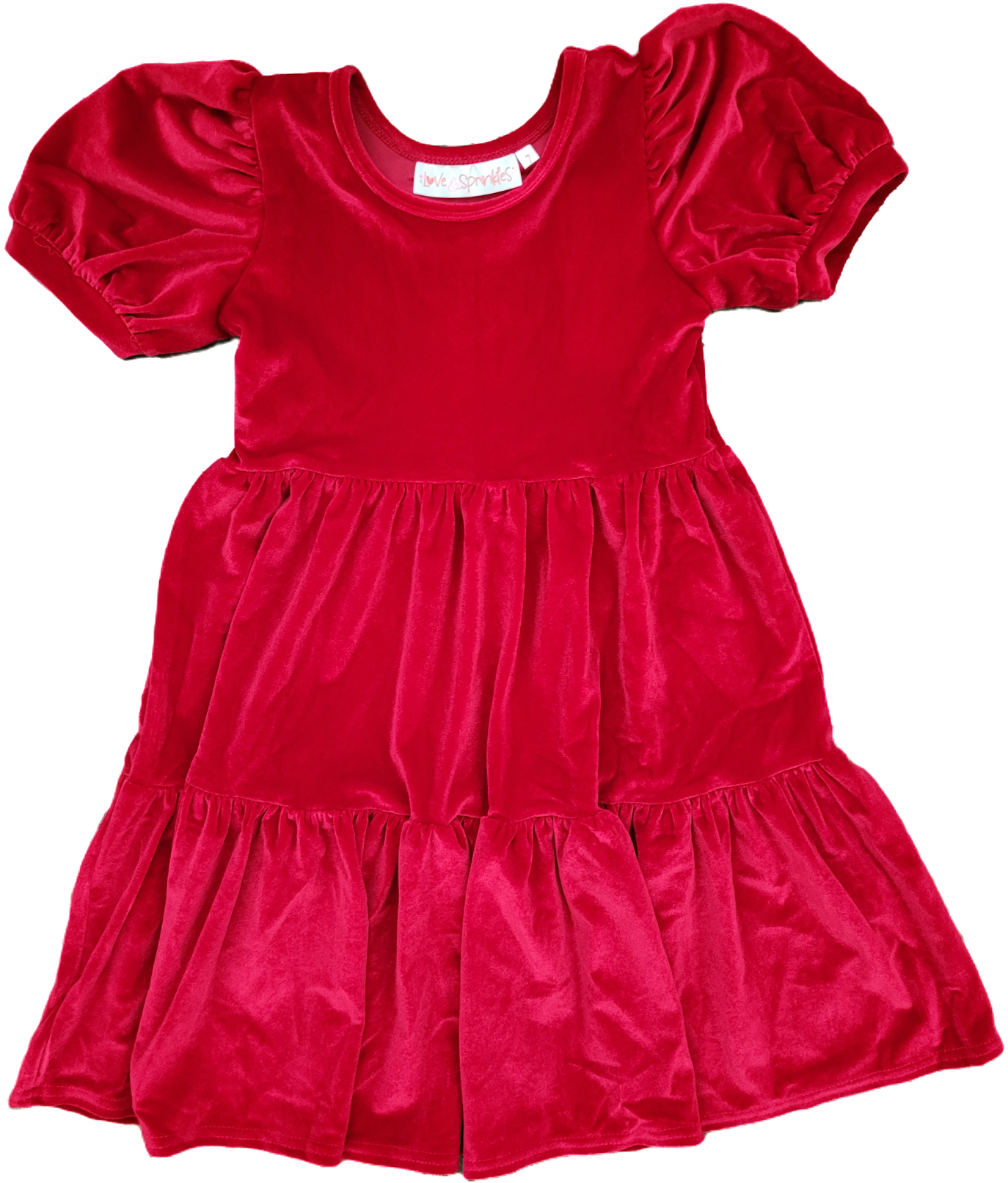 Love & Sprinkles Red Velvet Cupcake Tier Dress