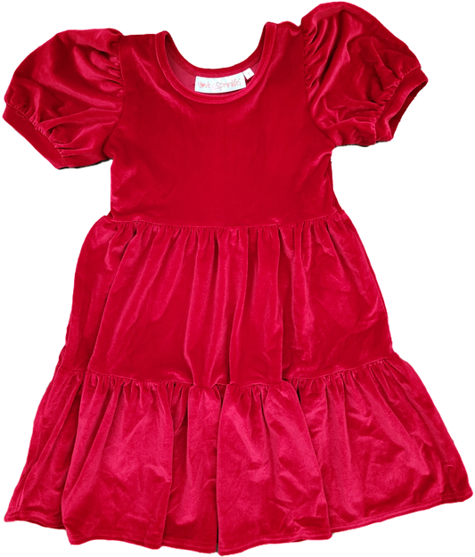 Love & Sprinkles Red Velvet Cupcake Tier Dress