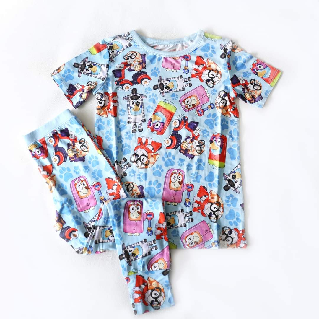 Little Snuggles Grannies Short-Sleeve Pajamas