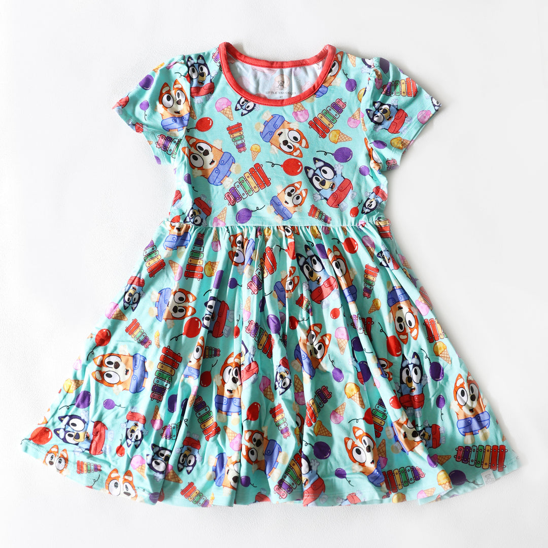 Little Snuggles Toy Pups Bamboo Dress