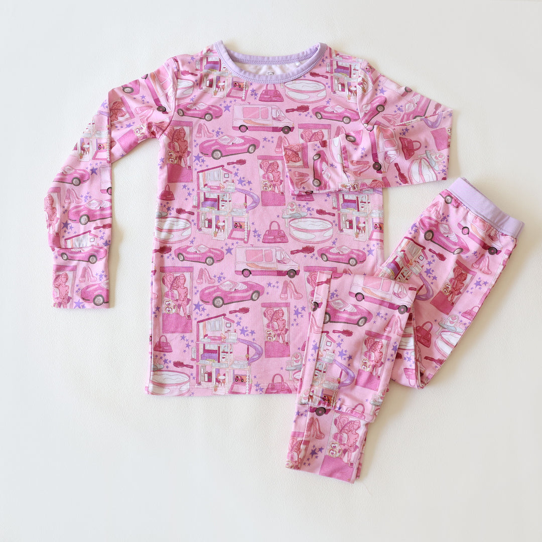 Little Snuggles What a Doll Long-Sleeve Pajamas