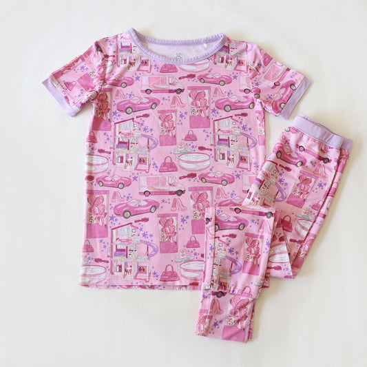 Little Snuggles What a Doll Short-Sleeve Pajamas