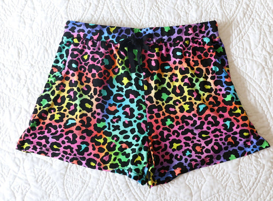 Little Snuggles Lizzy Leopard Women's Lounge Shorts