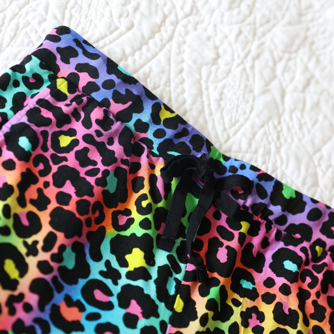 Little Snuggles Lizzy Leopard Women's Lounge Shorts