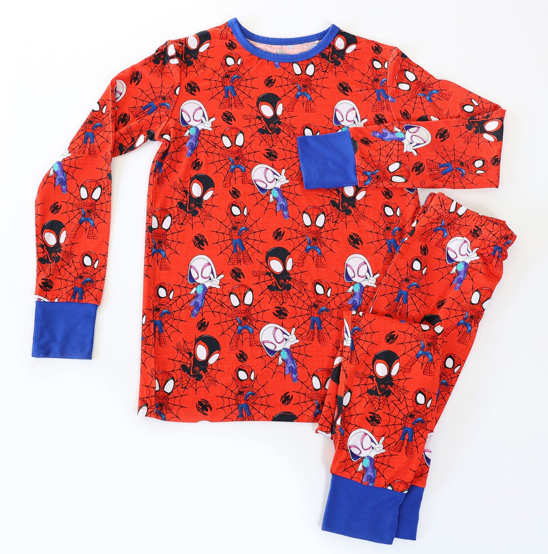 Little Snuggles Amazing Friends Long-Sleeve Pajamas