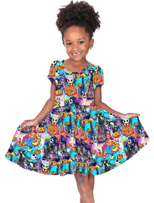 Little Snuggles Jack Attack Bamboo Dress