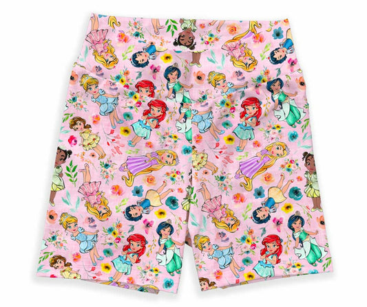 Little Princess Cloud Soft Fitted Shorts