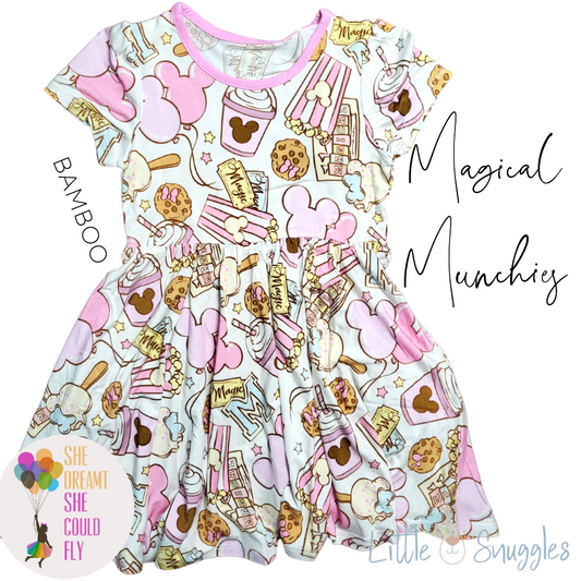 Little Snuggles Magical Munchies Bamboo Dress