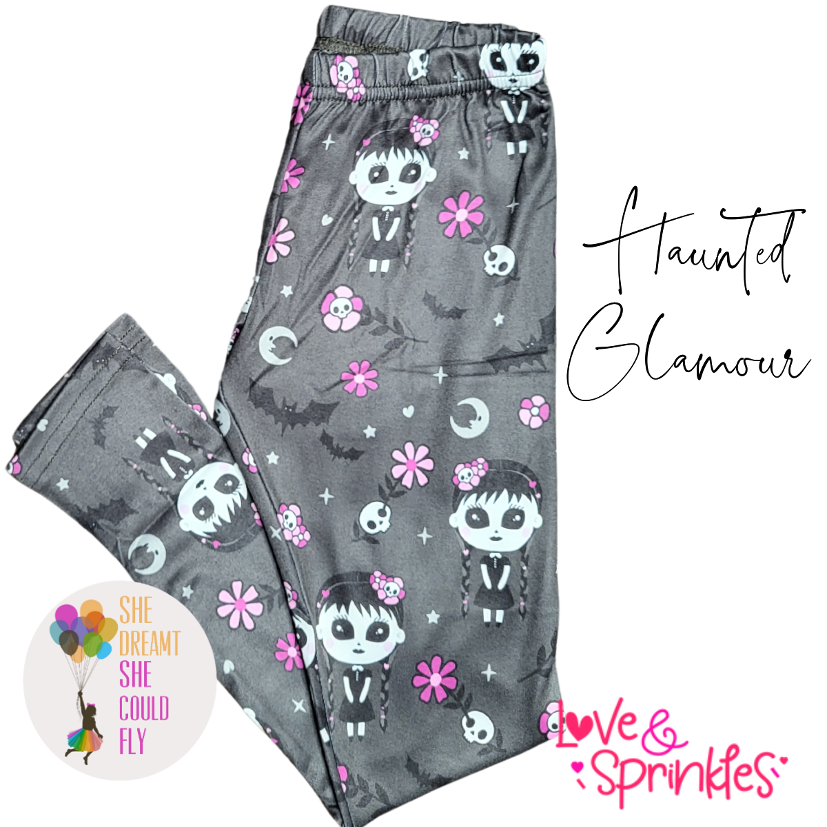 Love & Sprinkles Haunted Glamour Leggings