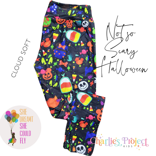 Charlie's Project Not so Scary Halloween Leggings