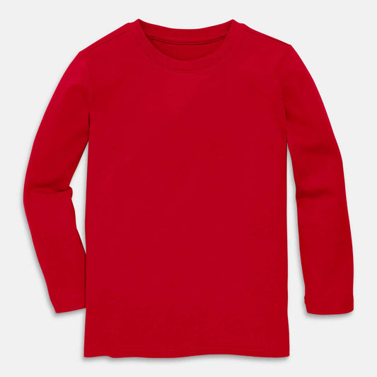 Little Snuggles Red Adult Bamboo Lounge Shirt