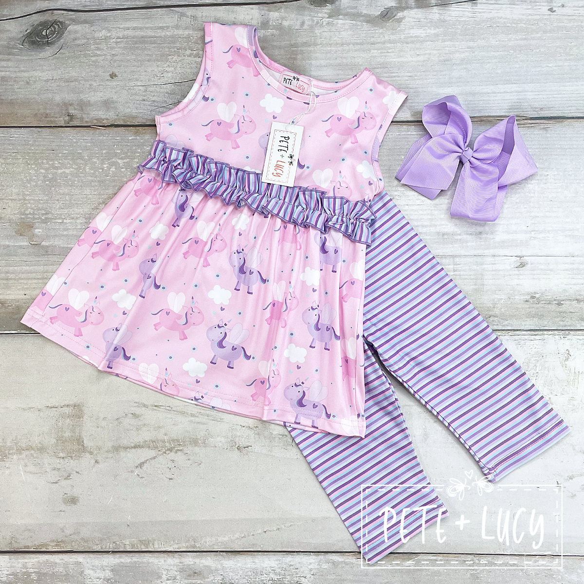 Pete + Lucy Magic Skye Capri Set