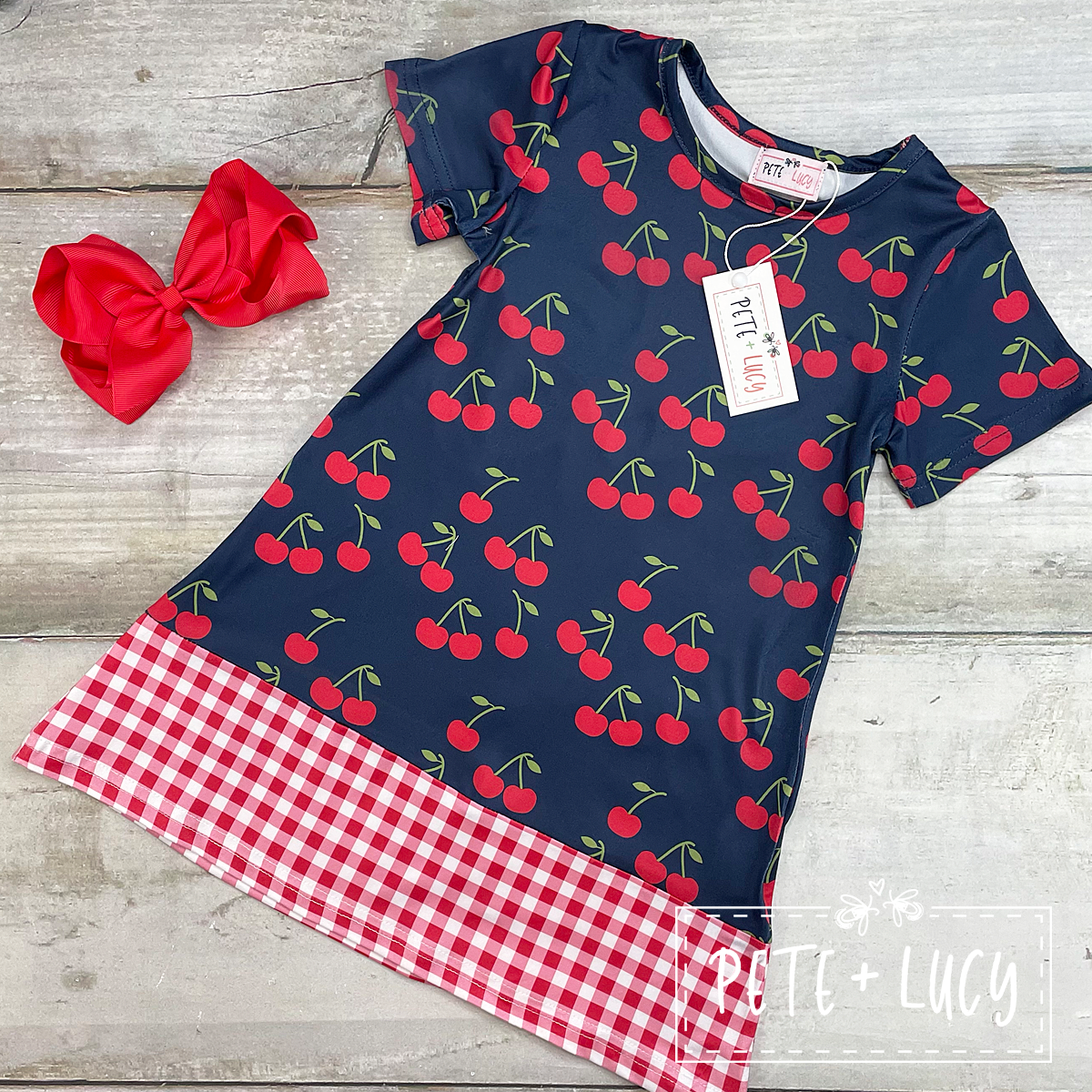 Pete + Lucy Cherry Fun Dress