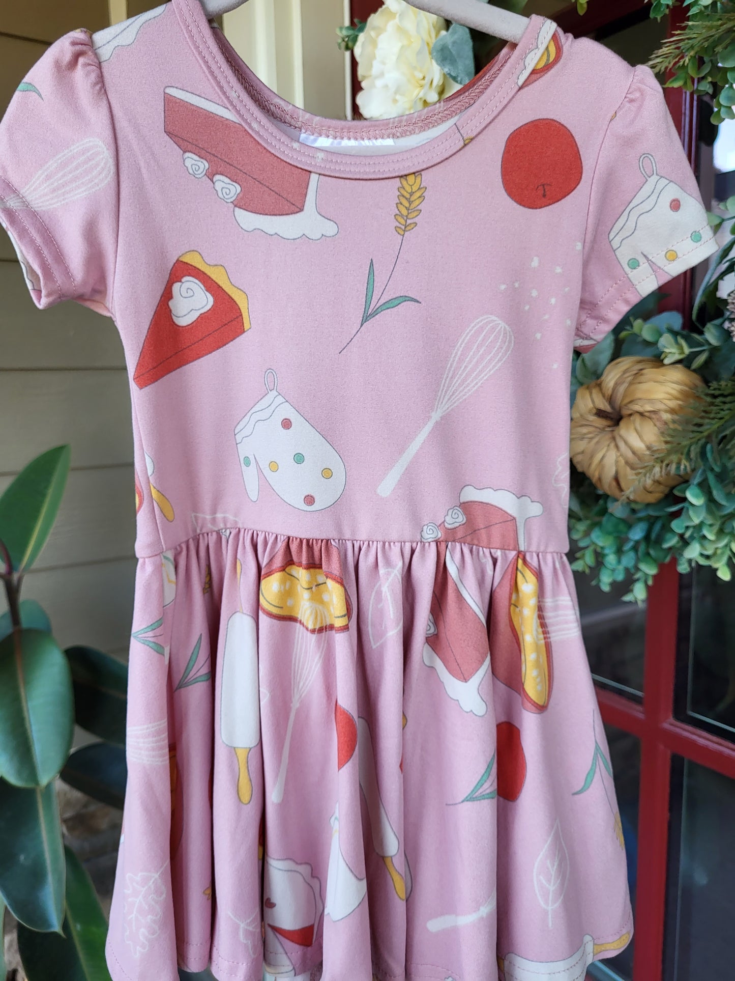 DotDotSmile Baking Buddy Cap Sleeve Dress