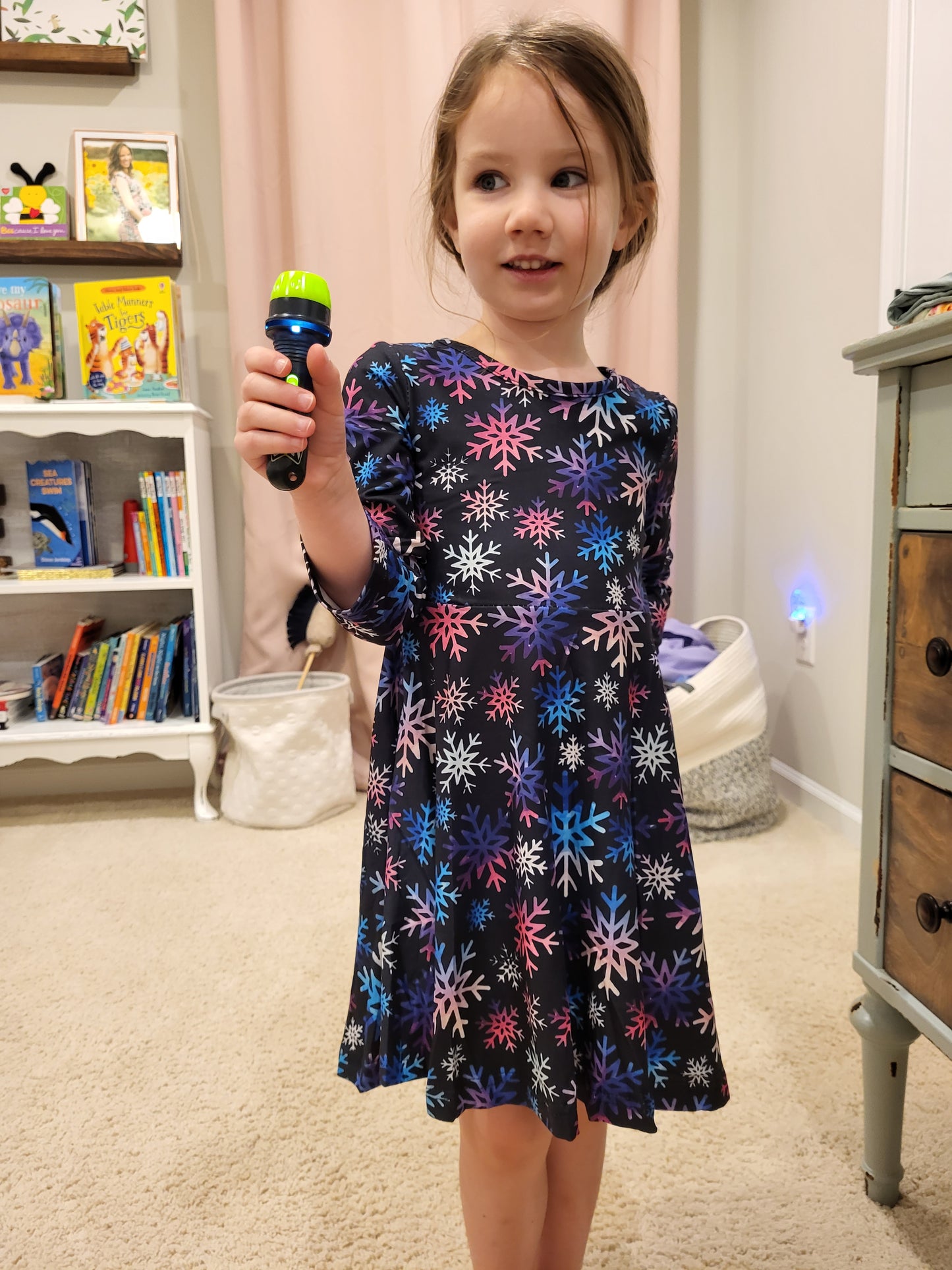 Colorful Snowflakes Dress