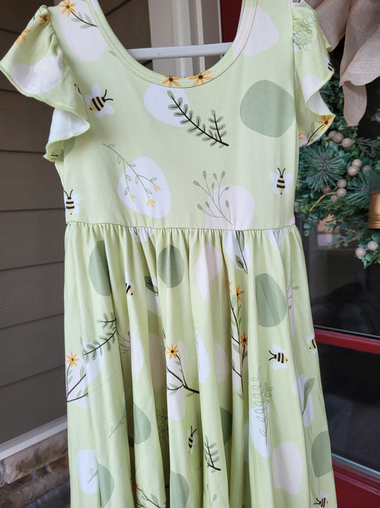 DotDotSmile Bees will Buzz Empire Dress