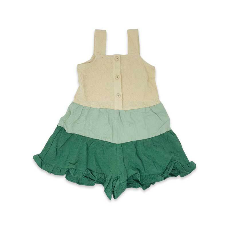 DotDotSmile Green Gradient Romper