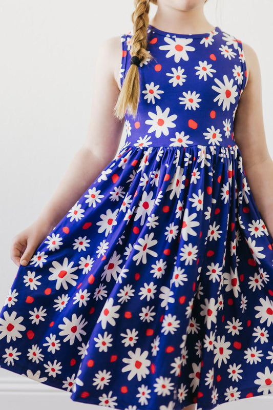 Mila & Rose Baby You're a Firework Tank Twirl Dress