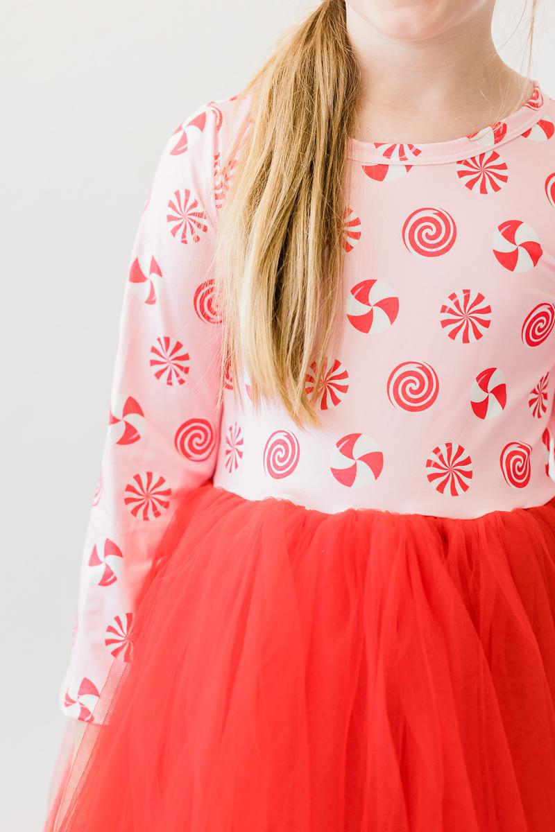 Mila & Rose Pink Peppermint Tutu Dress