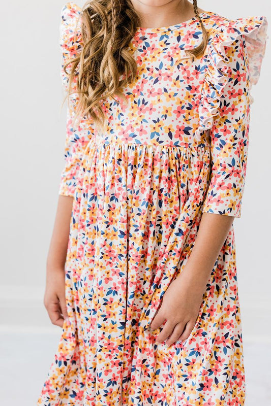 Mila & Rose Just Grow With It Ruffle Twirl Dress