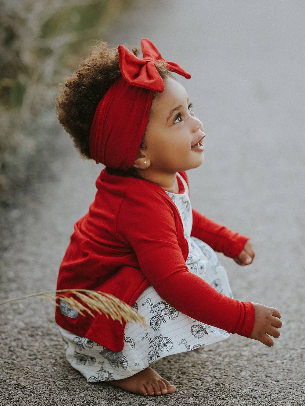 Red Cardigan Sweater