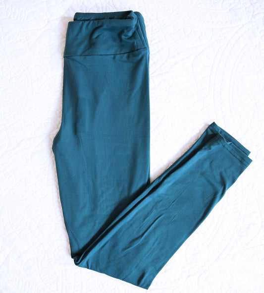 Charlie's Project Dark Teal Leggings