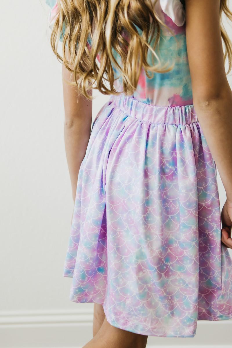 Mila & Rose Mermaid Sparkles Twirl Skirt