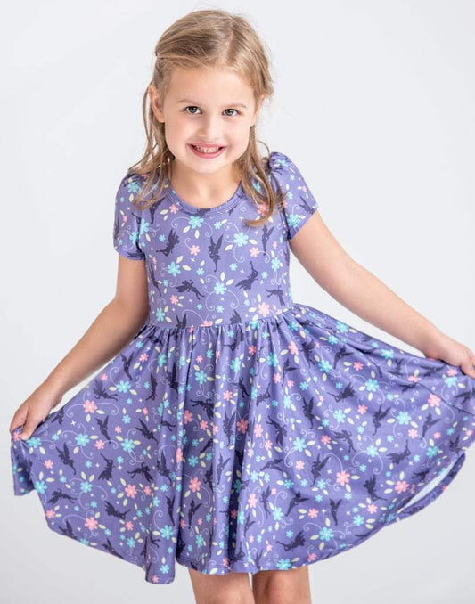 Charlie's Project Pixie Dust Short-Sleeve Hugs Twirl Dress