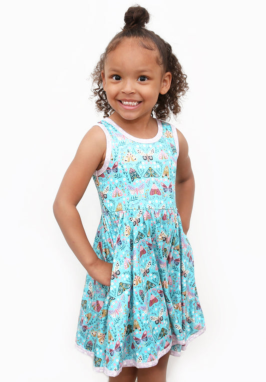 Charlie's Project Brave Wings Sleeveless Hugs Twirl Dress