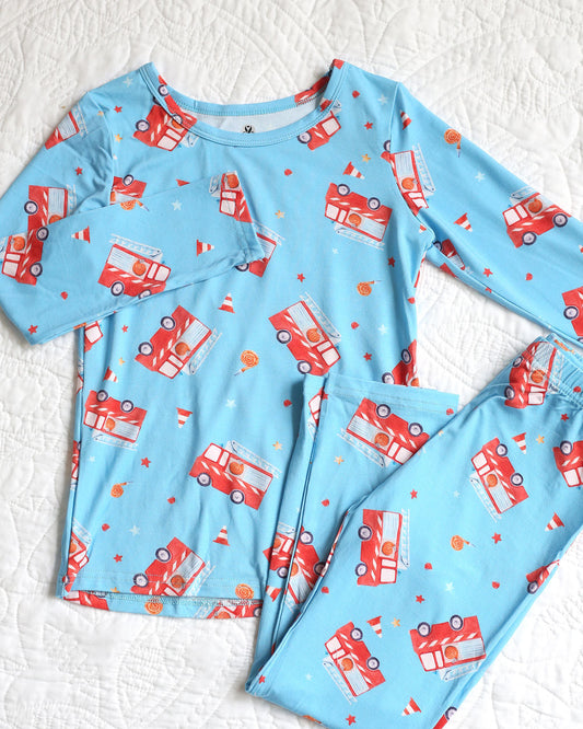 Charlie's Project Sound the Alarm Long Sleeve Pajamas