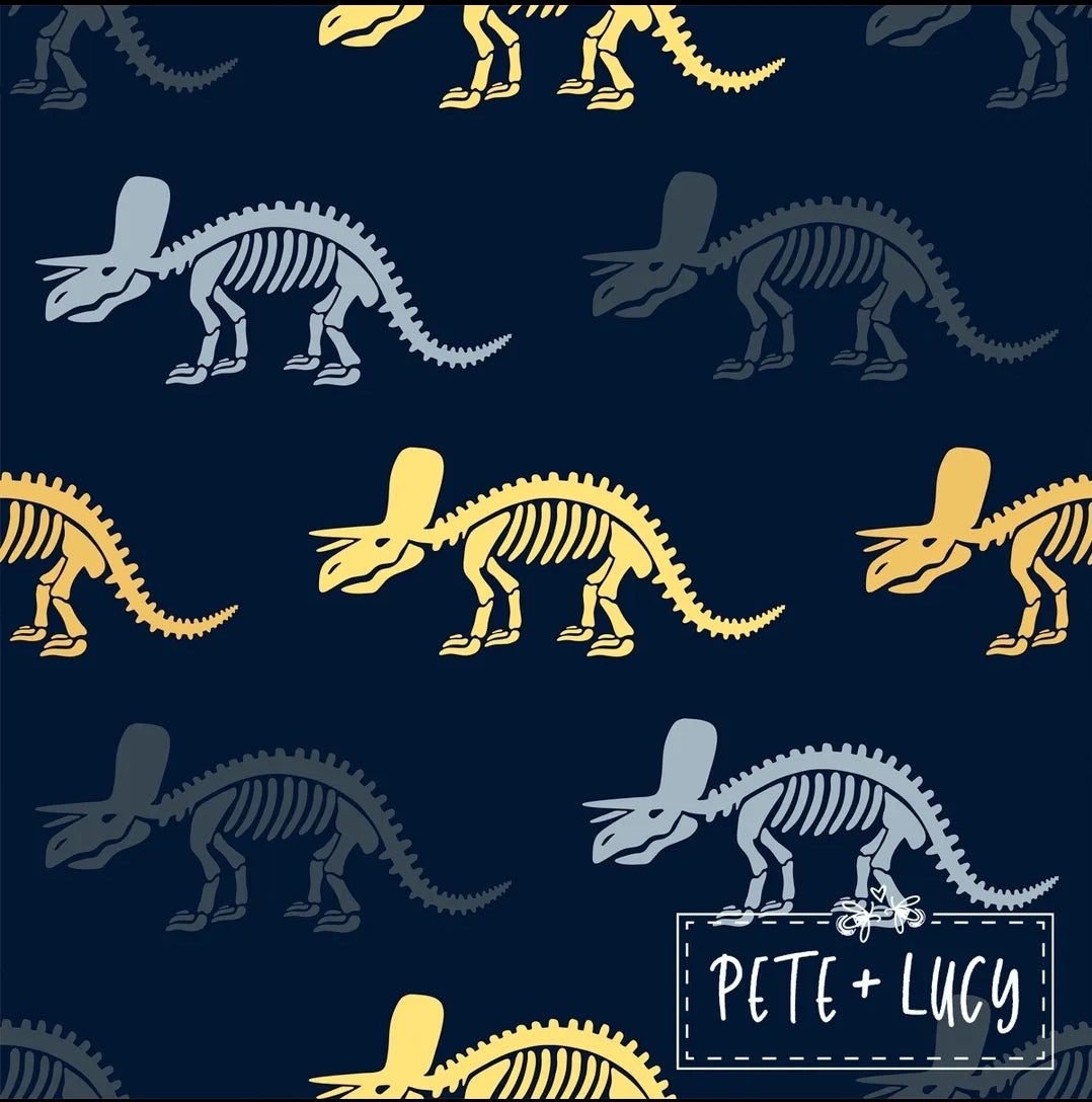 Pete + Lucy Dino Bones Boy's Shirt