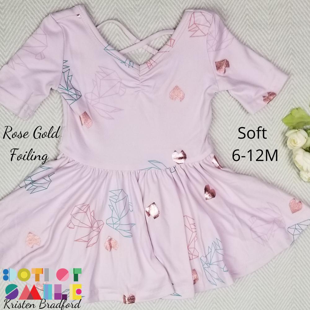 DotDotSmile Bunny Love Ballerina Dress