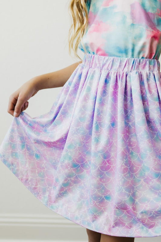 Mila & Rose Mermaid Sparkles Twirl Skirt