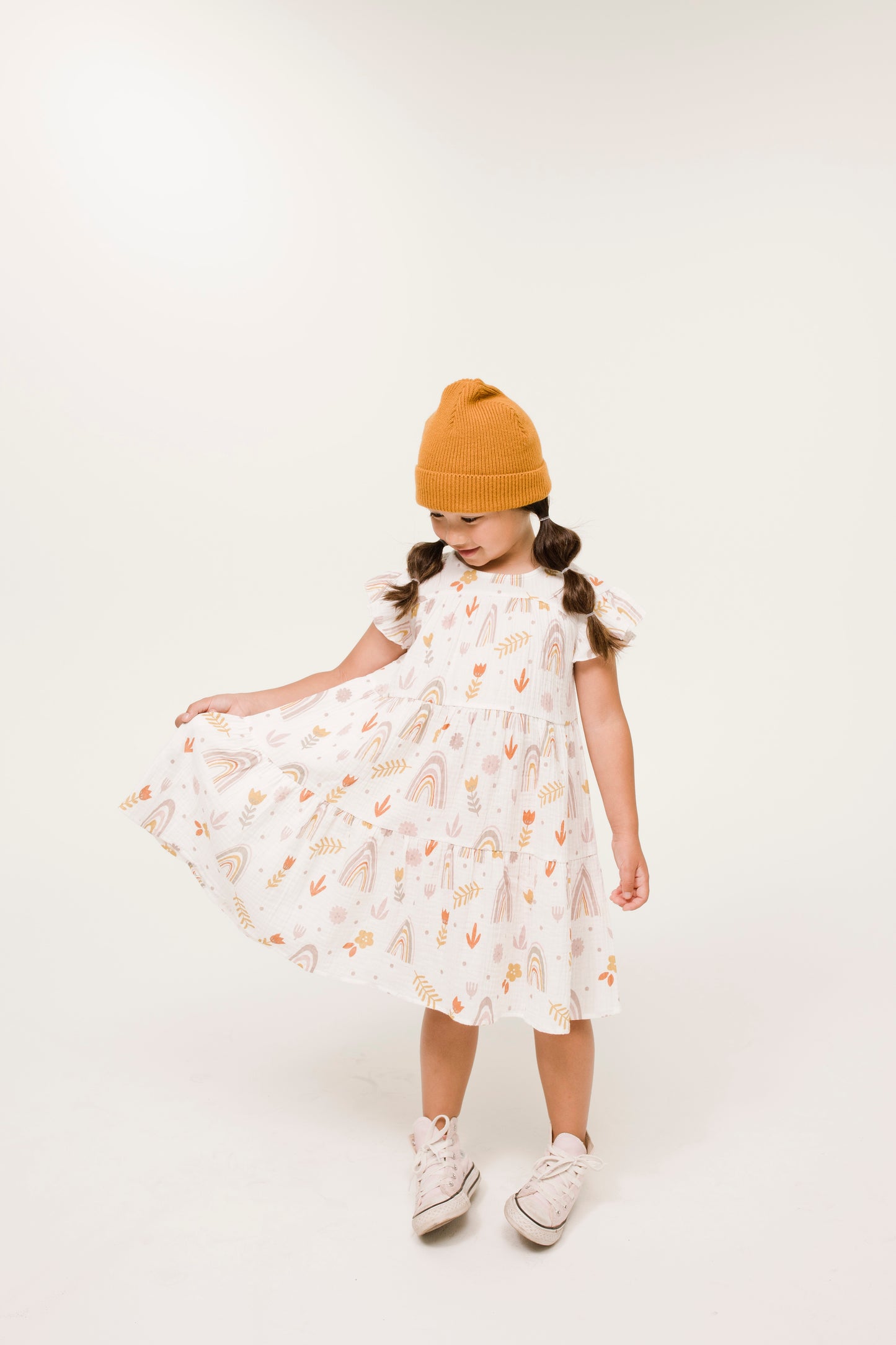 DotDotSmile Rainbow Swing Dress