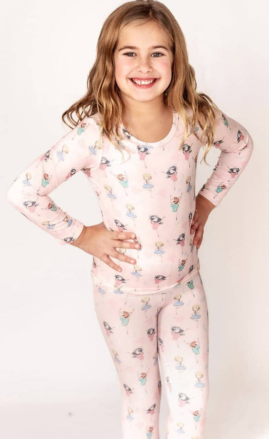 Charlie's Project Ballet Class Long Sleeve Pajamas