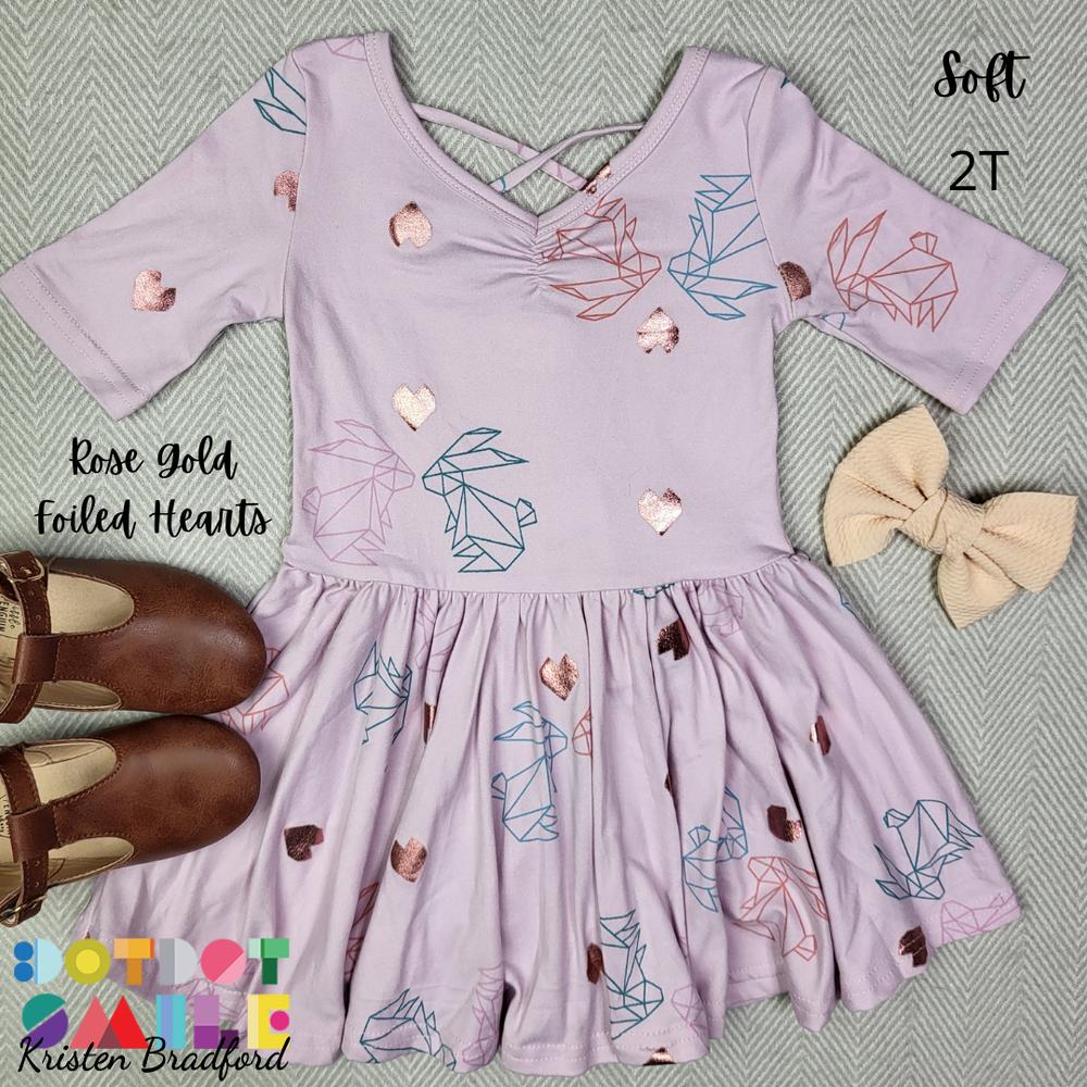 DotDotSmile Bunny Love Ballerina Dress