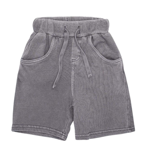 DotDotSmile Gray Drawstring Shorts