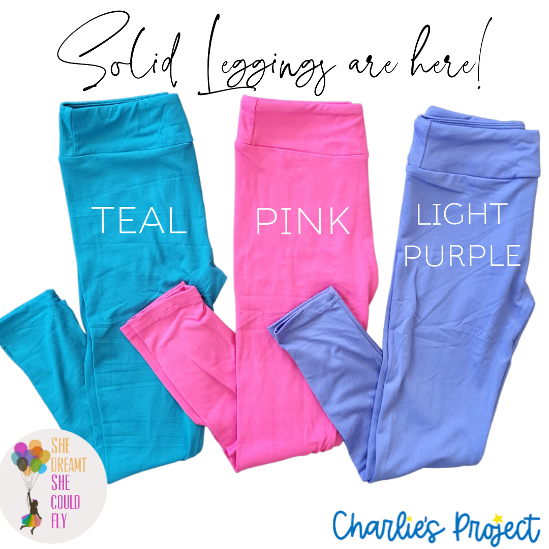 Charlie's Project Teal Leggings