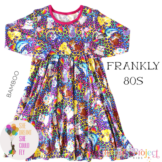 Little Snuggles Frankly 80's Bamboo Dress